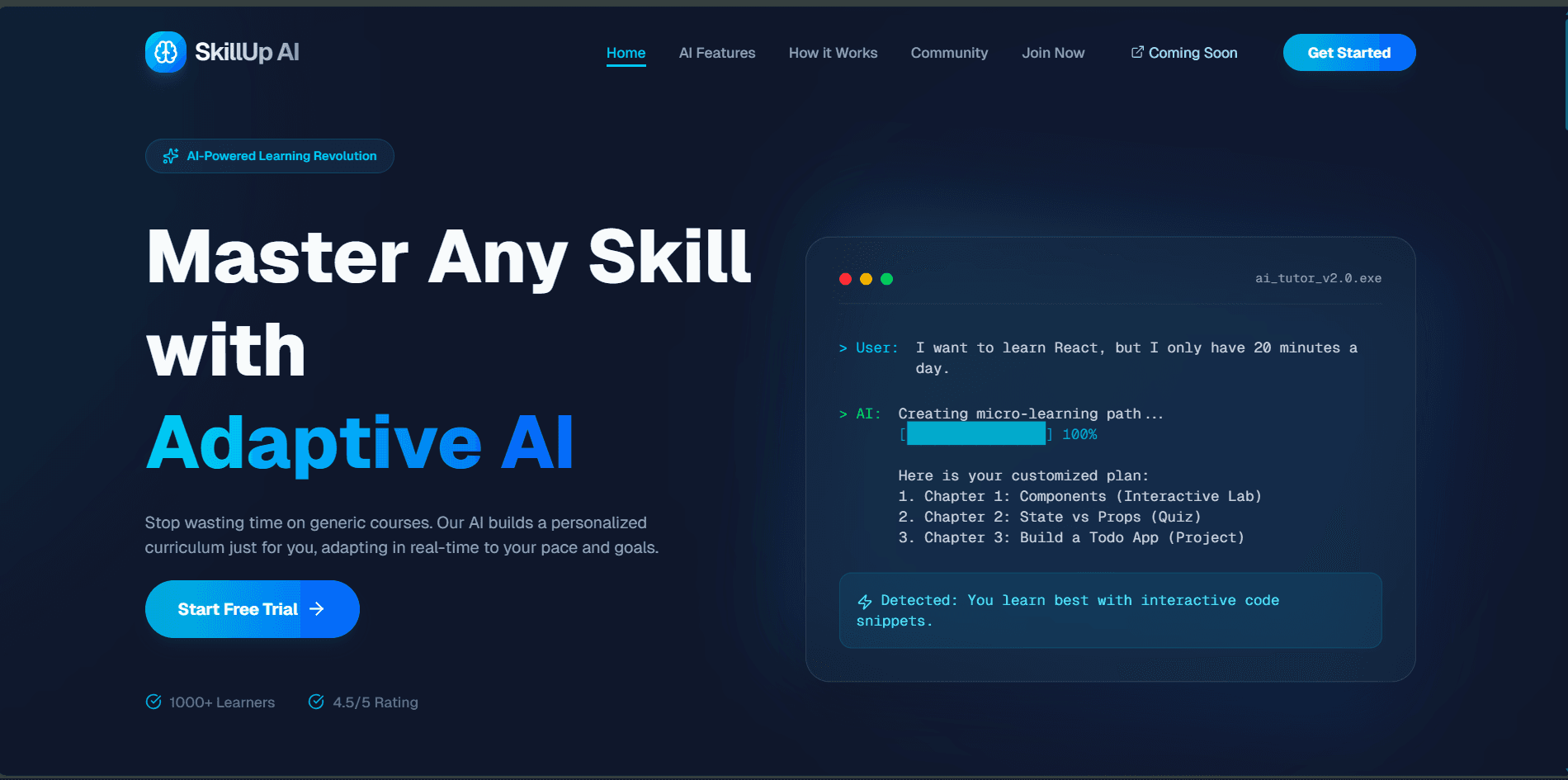 SkillUp AI